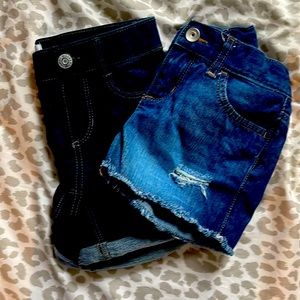 Blue Jean shorts size 7-10